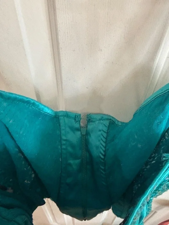 Vintage y2k 90s amazing mermaid like corset bustier * accepting offers - Picture 3 of 9